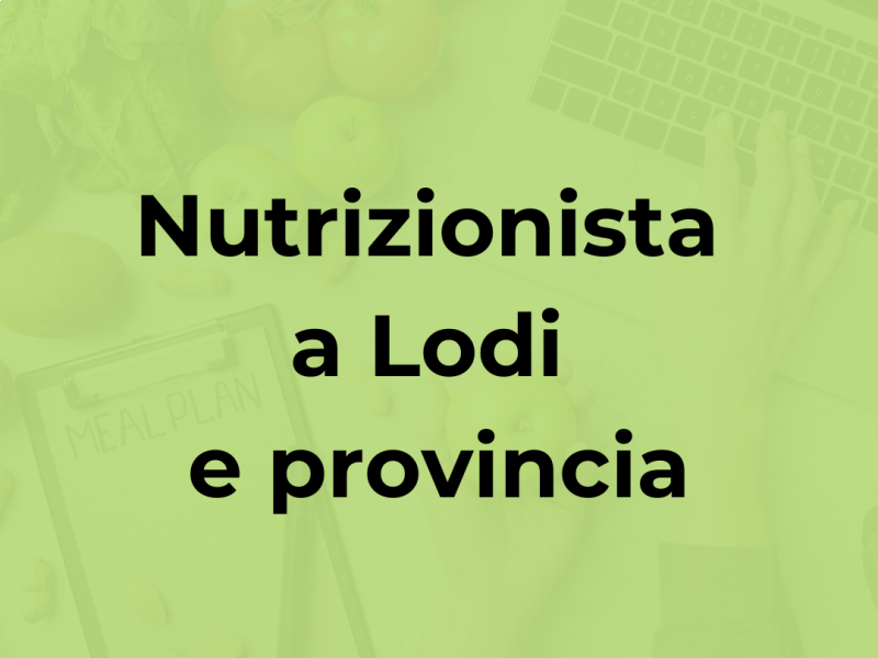 servizi nutrizionista